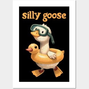 Silly goose Posters and Art